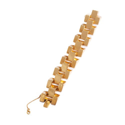 Bracelet Tank en or jaune - Castafiore