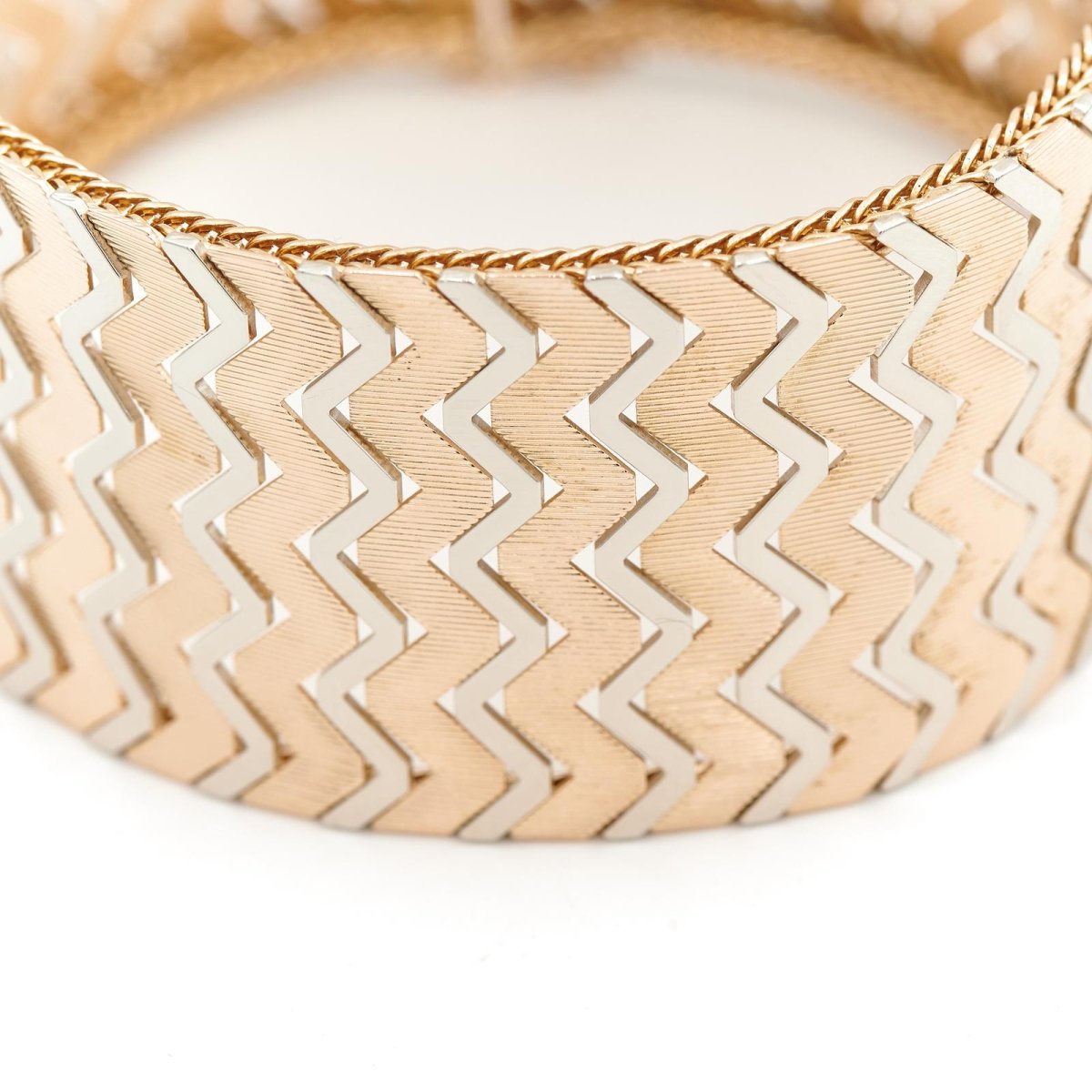 Bracelet Tank Or jaune - Castafiore