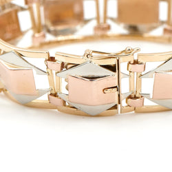 Bracelet Tank Or jaune - Castafiore