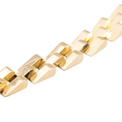 Bracelet Tank Or jaune - Castafiore