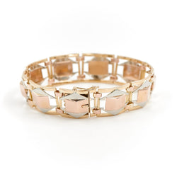 Bracelet Tank Or jaune - Castafiore