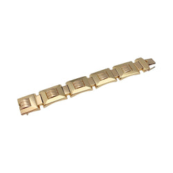 Bracelet "Tank" or rose et jaune - Castafiore