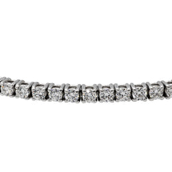 Bracelet Tennis Or blanc Diamant - Castafiore