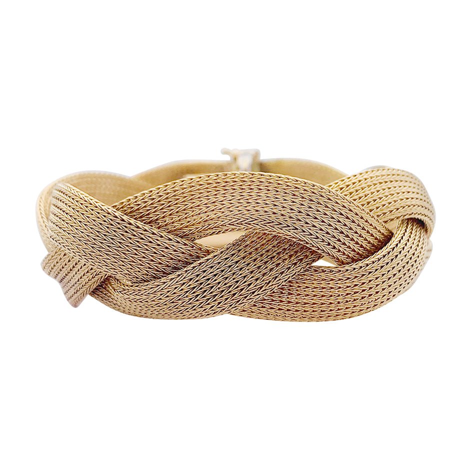 EK ONKAR 18k Gold Plated Braided Leather Unisex Bracelet : sp designs:  Amazon.in: Fashion