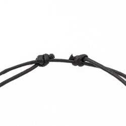 Bracelet trombone cordon en or jaune et diamants - Castafiore