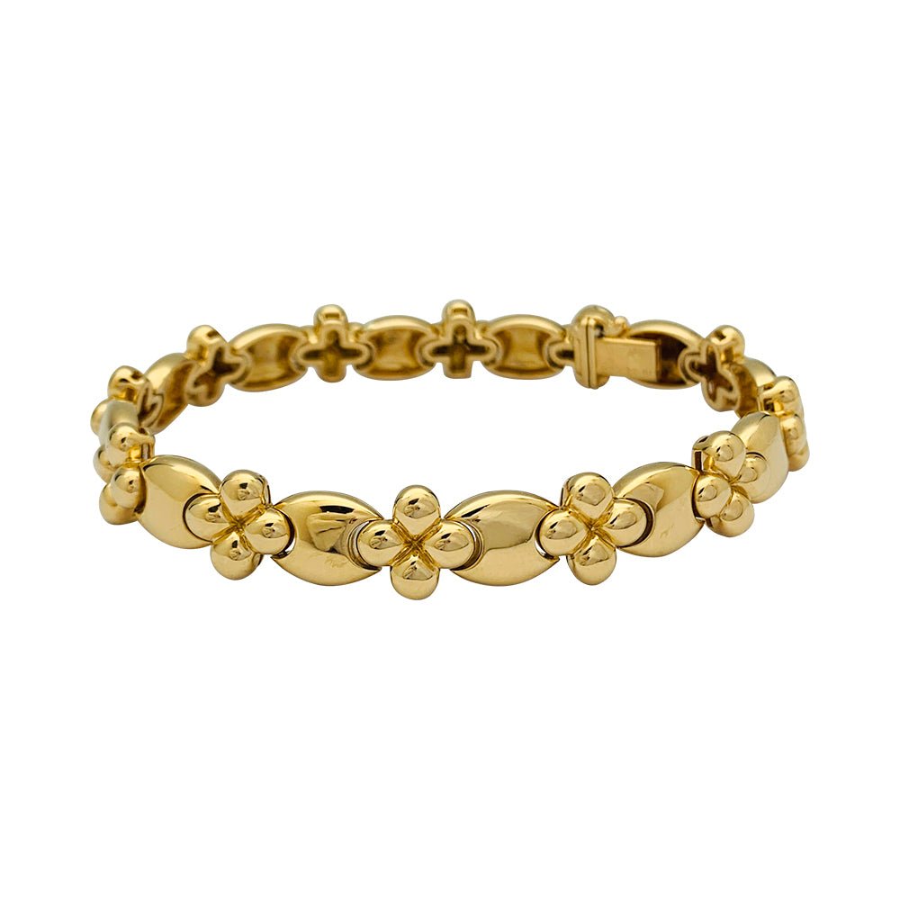 Bracelet Van Cleef & Arpels trèfle en or jaune - Castafiore