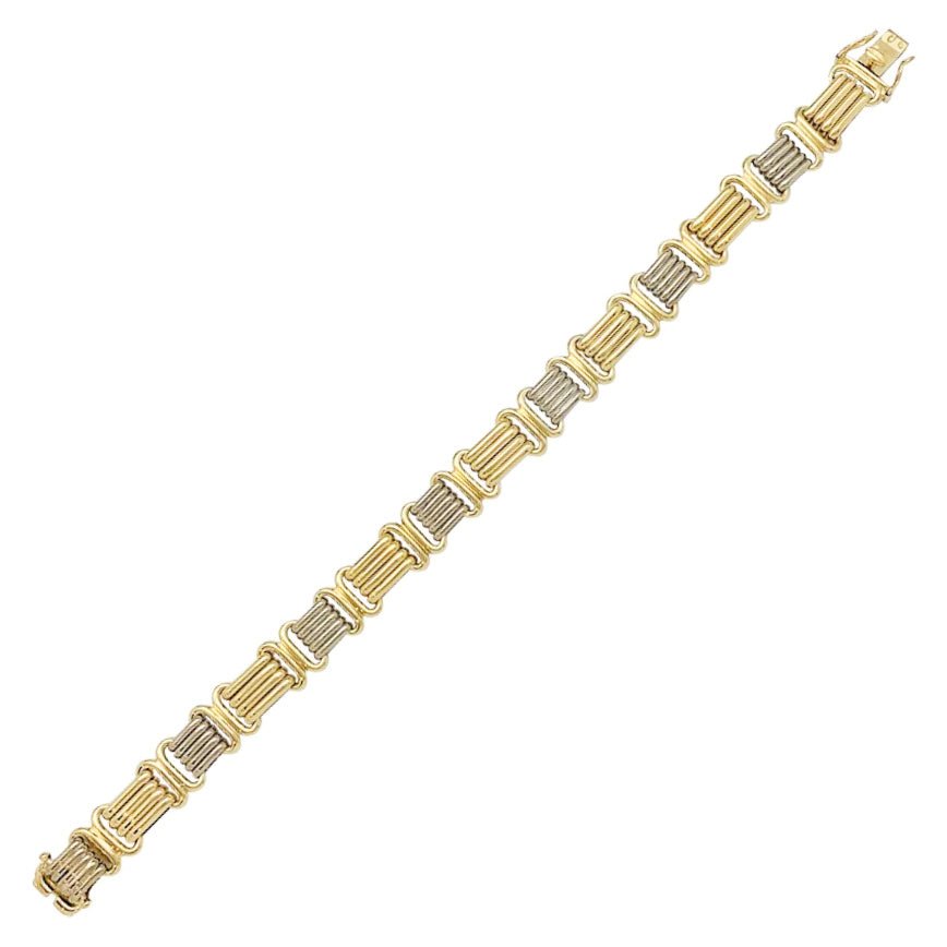 Bracelet Vintage deux ors - Castafiore