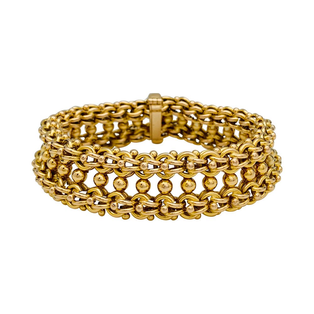 Bracelet Vintage en or jaune - Castafiore