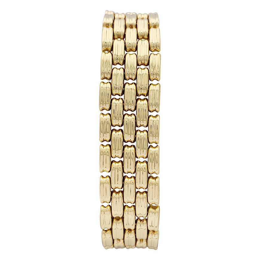 Bracelet vintage or jaune. - Castafiore