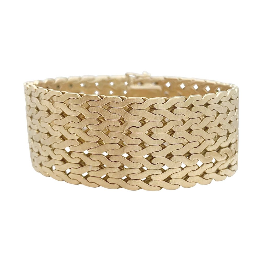 Bracelet vintage or jaune - Castafiore