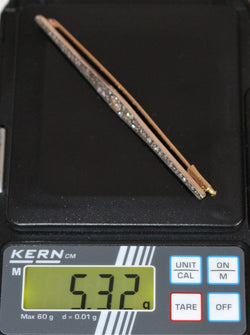 Broche-barrette Art Déco Diamants - Castafiore