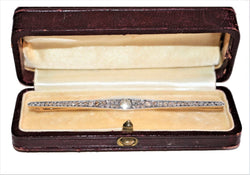 Broche-barrette Art Déco Diamants - Castafiore