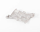 Broche en platine et diamants - Castafiore