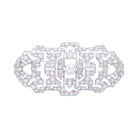 Broche en platine et diamants - Castafiore