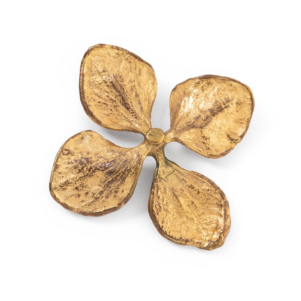 Broche Fleur CLAUDE LALANNE en or jaune - Castafiore