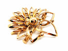 Broche Fleur en or jaune - Castafiore