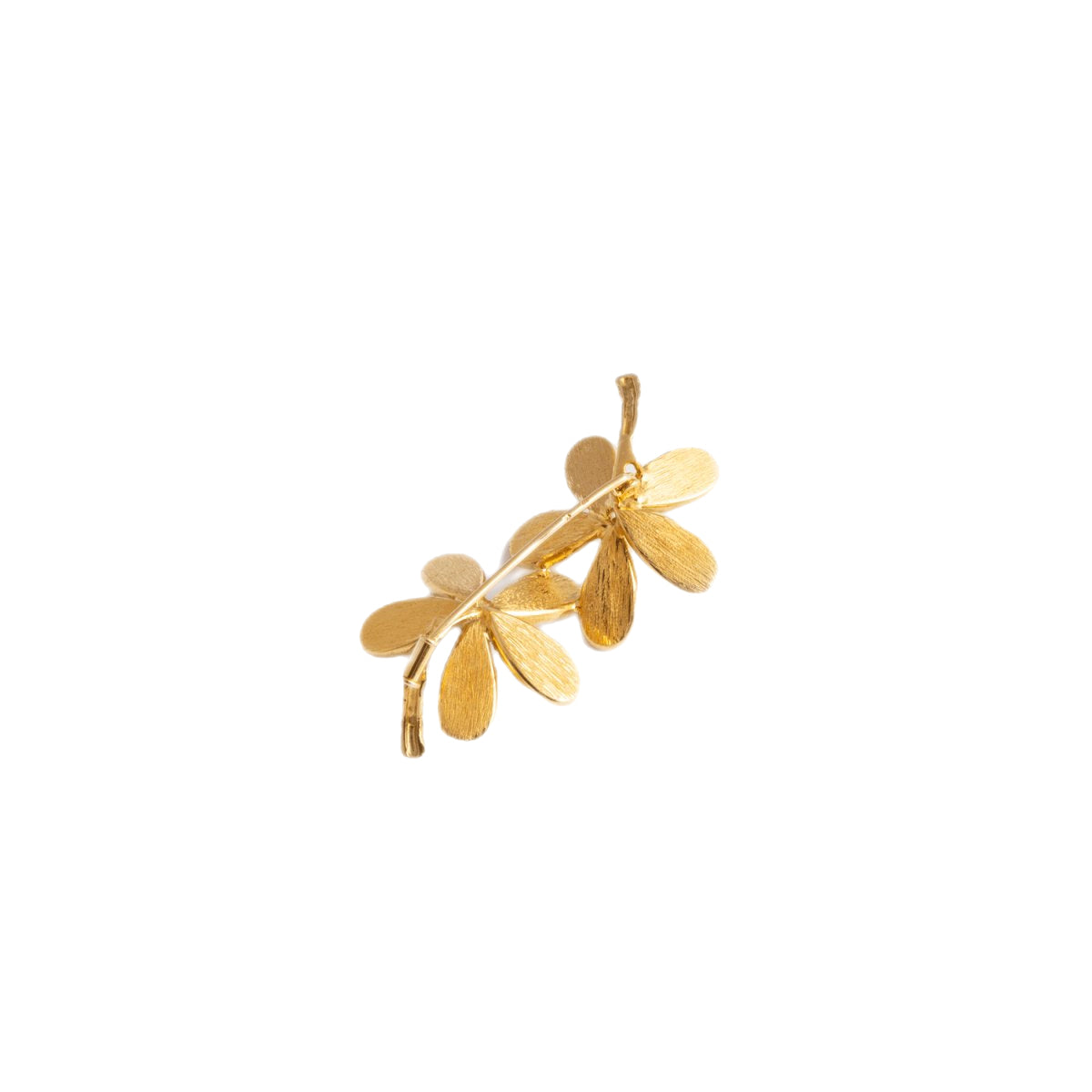 Broche FRED en or jaune et diamants - Castafiore
