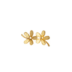 Broche FRED en or jaune et diamants - Castafiore