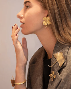 Broche "Gingko" Claude LALANNE - Castafiore