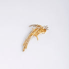 Broche Pendentif perroquet en or jaune, platine et diamants - Castafiore