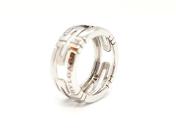 Bulgari Bague Parentesi Or blanc - Castafiore