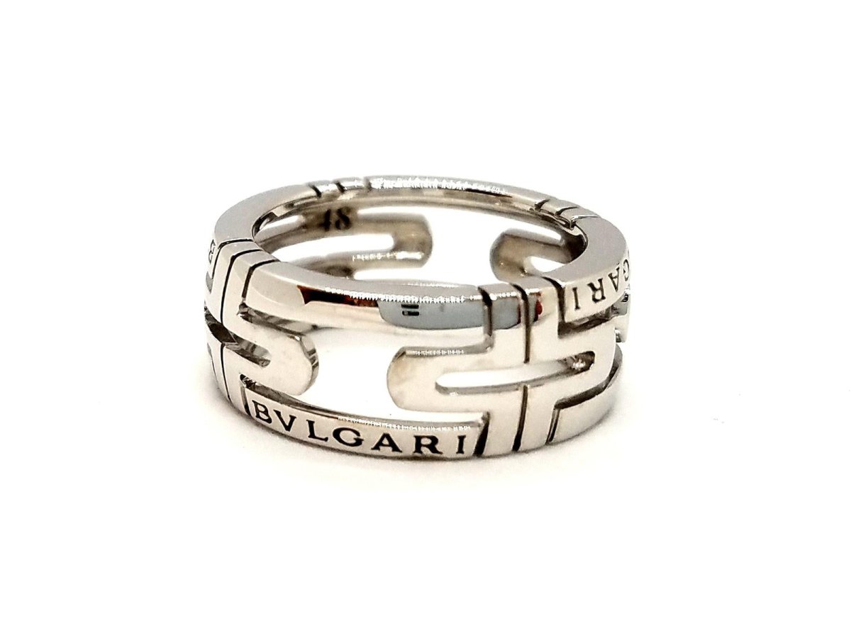 Bulgari Bague Parentesi Or blanc - Castafiore