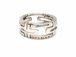 Bulgari Bague Parentesi Or blanc - Castafiore