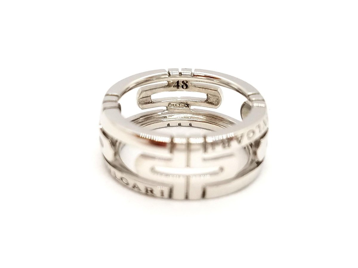 Bulgari Bague Parentesi Or blanc - Castafiore