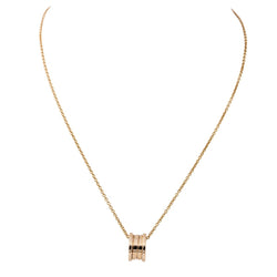 Bulgari Collier Pendentif B.Zero1 Or rose - Castafiore