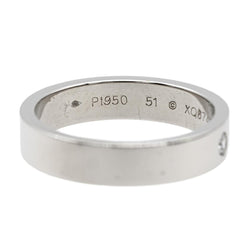 Cartier Bague Alliance Le C Platine Diamant - Castafiore