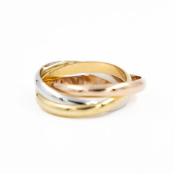 Cartier Bague Trinity Or jaune - Castafiore