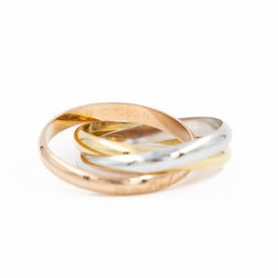 Cartier Bague Trinity Or jaune - Castafiore