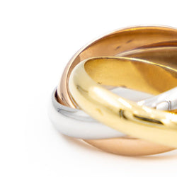 Cartier Bague Trinity Or jaune - Castafiore