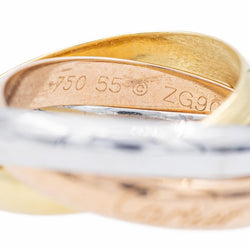 Cartier Bague Trinity Or jaune - Castafiore