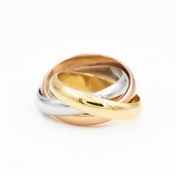 Cartier Bague Trinity Or jaune - Castafiore