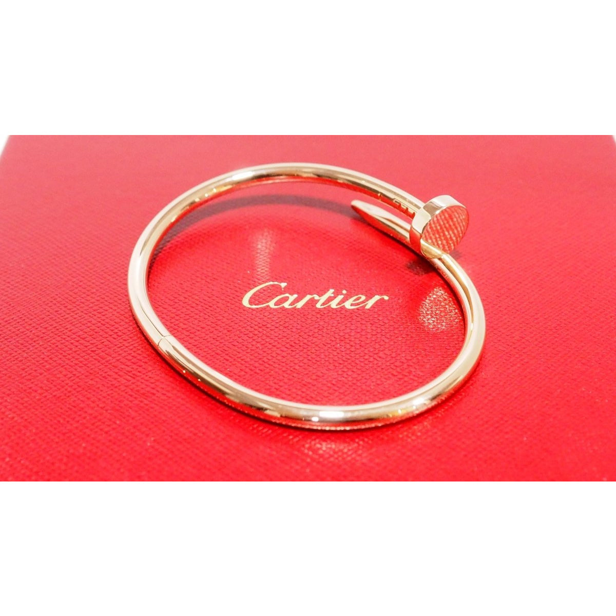 Cartier Bracelet Jonc Juste un clou Or rose - Castafiore