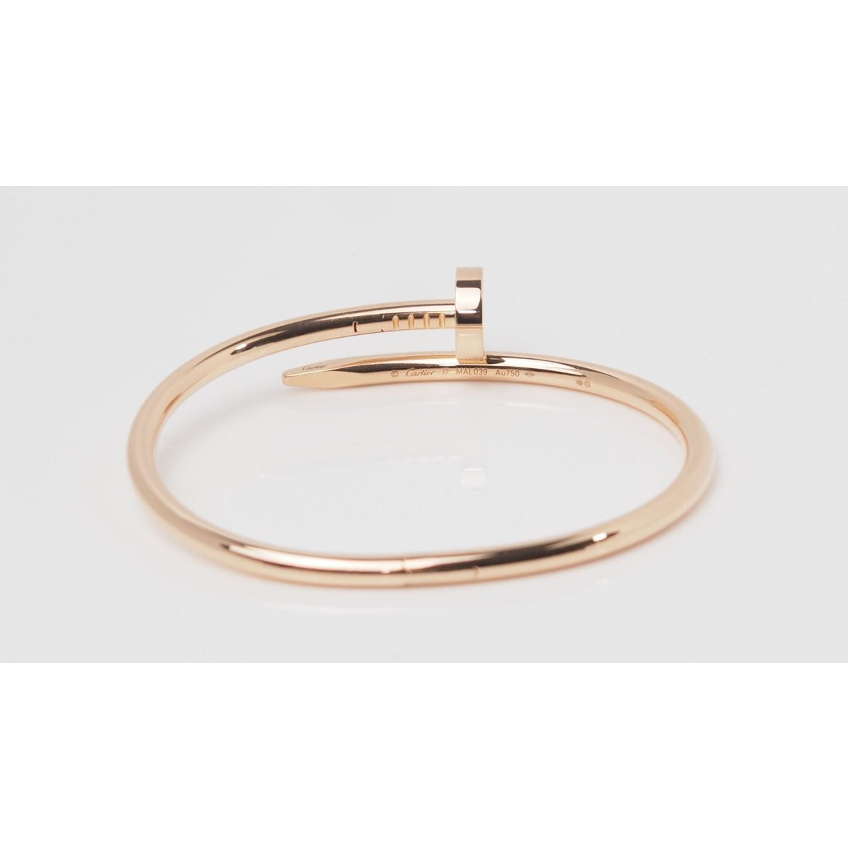 Cartier Bracelet Jonc Juste un clou Or rose - Castafiore