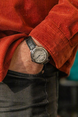 Cartier Montre Ballon bleu Acier - Castafiore