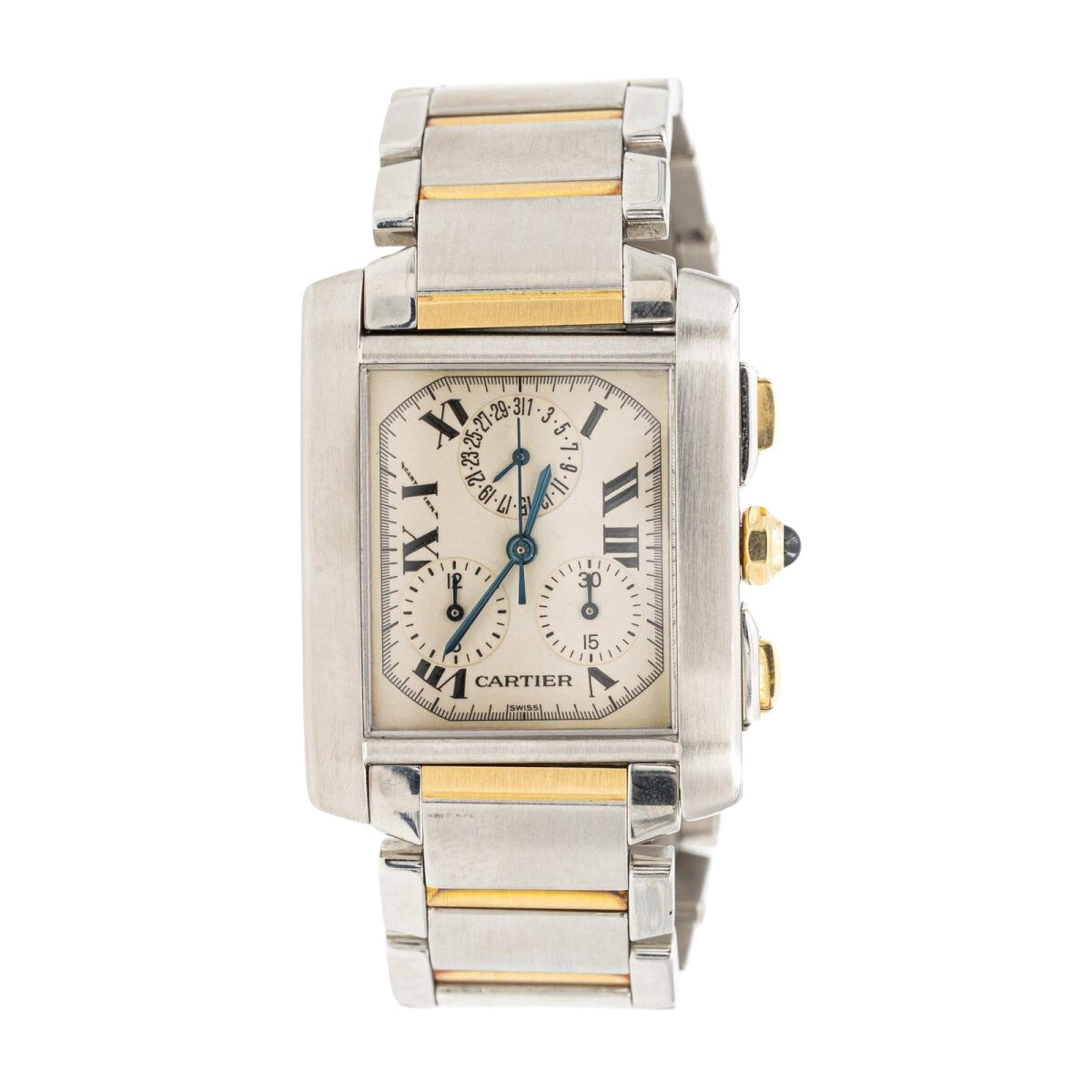 Cartier Montre Tank Française Or jaune - Castafiore