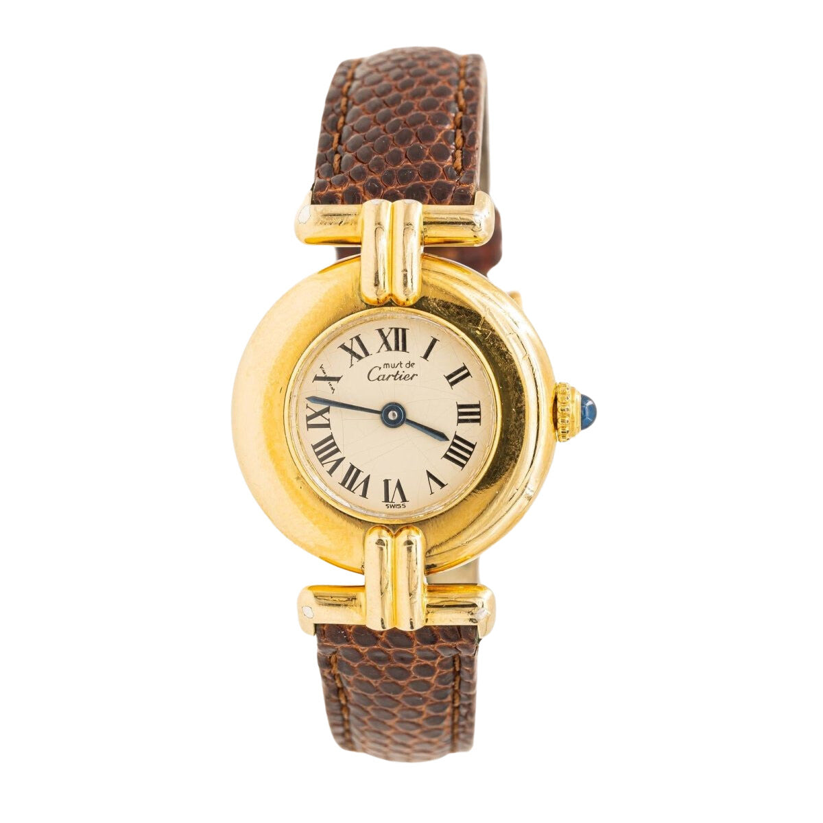 Cartier Montre Vintage Vendôme Vermeil - Castafiore