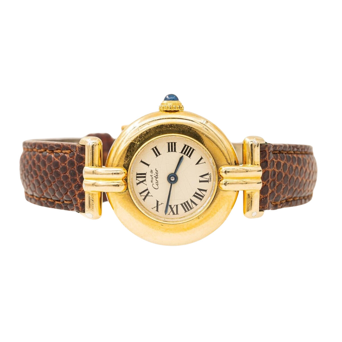 Cartier Montre Vintage Vendôme Vermeil - Castafiore