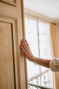 MAUBOUSSIN ring, "Twins", white gold