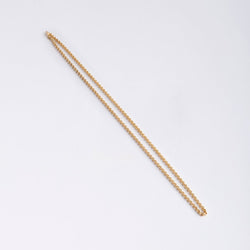 Chaîne CHOPARD en or jaune mailles arrondies - Castafiore