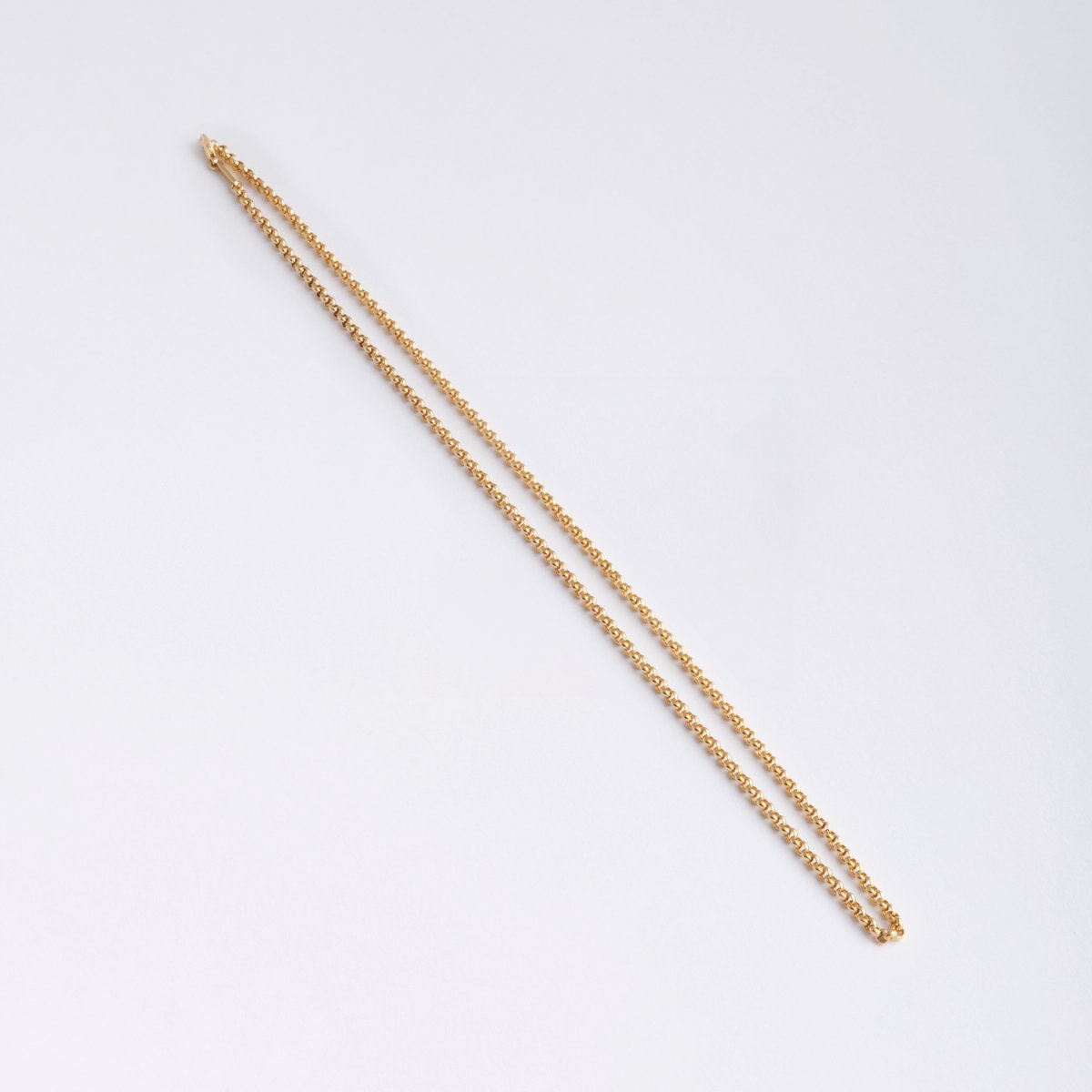 Chaîne CHOPARD en or jaune mailles arrondies - Castafiore