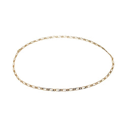 Chaîne maille figaro en or rose - Castafiore