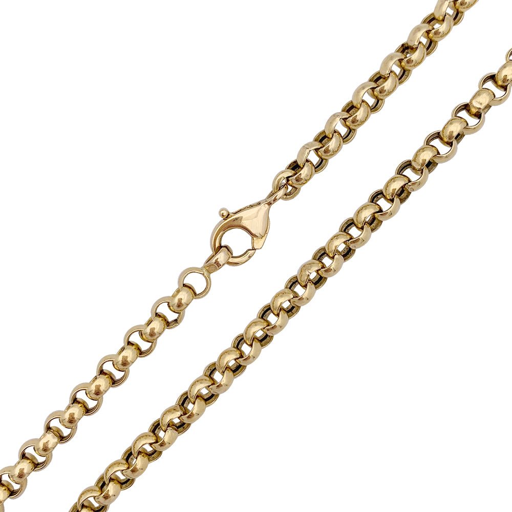 Chaîne vintage en or jaune. - Castafiore