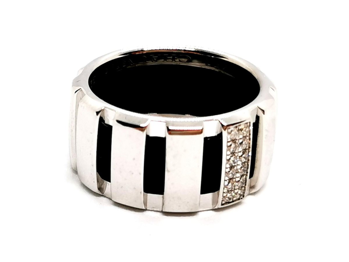 Chaumet Bague Class One Or blanc Diamant - Castafiore