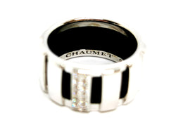 Chaumet Bague Class One Or blanc Diamant - Castafiore