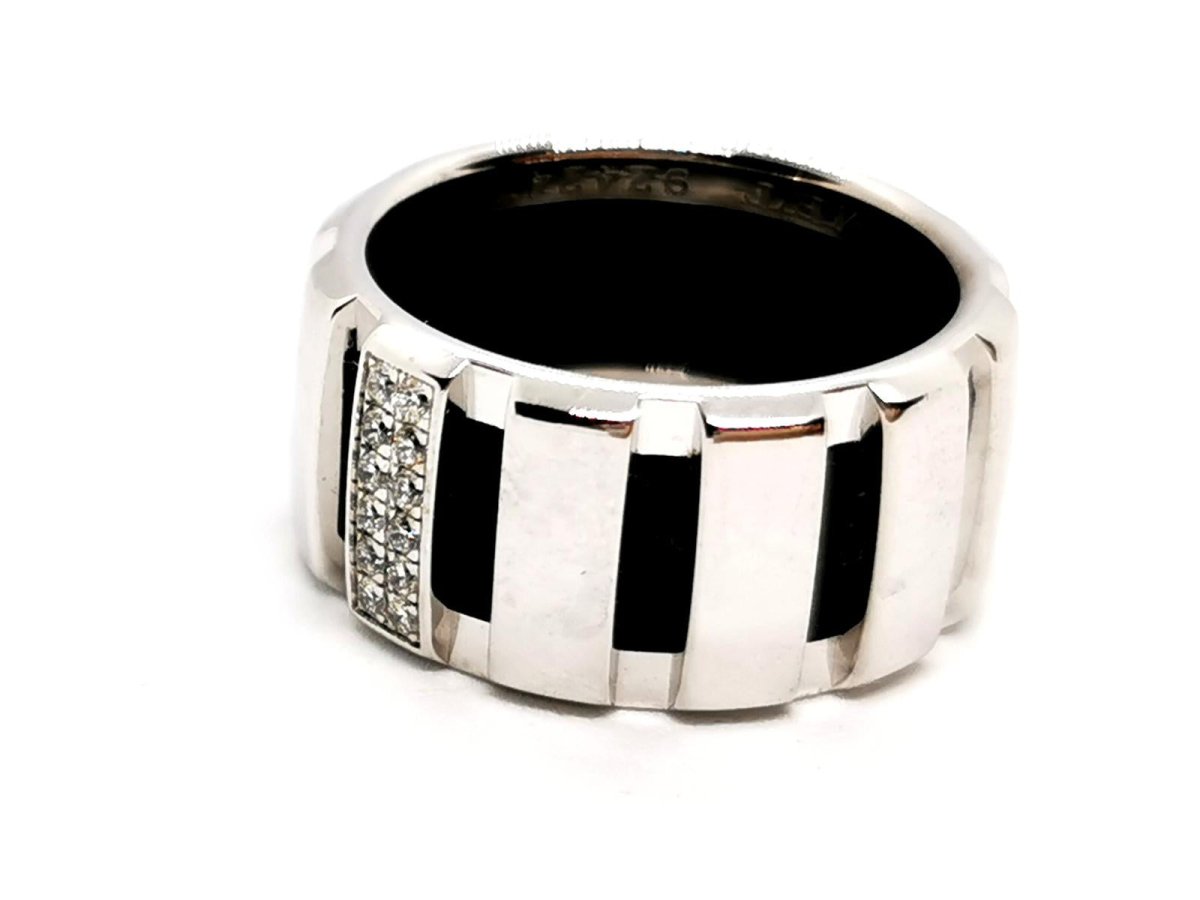 Chaumet Bague Class One Or blanc Diamant - Castafiore