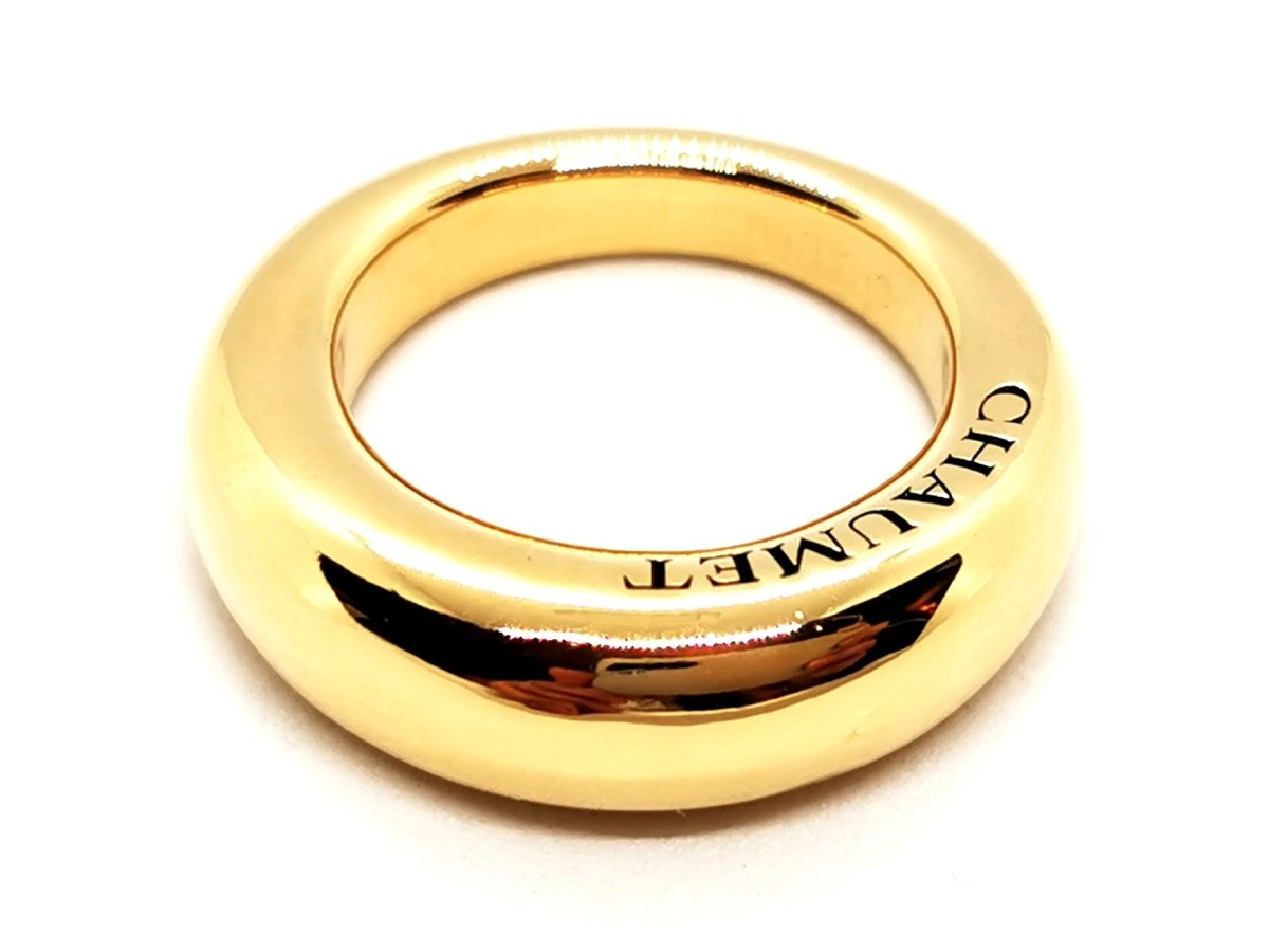 Chaumet Bague Jonc Anneau Or jaune - Castafiore